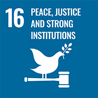16. Peace, Justice and Strong Institutions