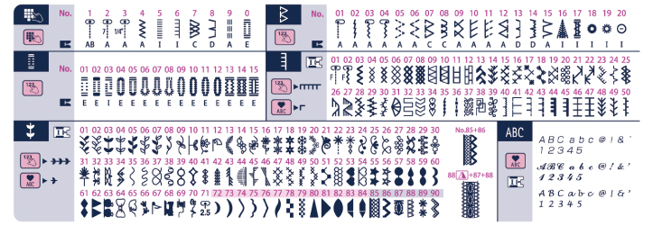 STITCH PATTERNS