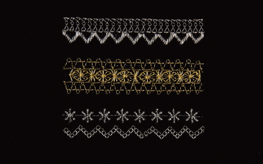 Lace-like pattern