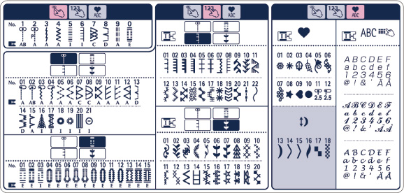 STITCH PATTERNS