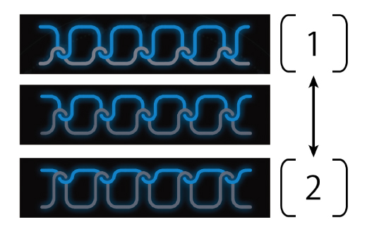 The animation changes according to the adjustment value.