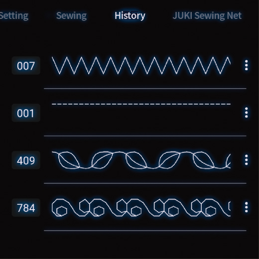 Store Recall Stitch Patterns【NEW】