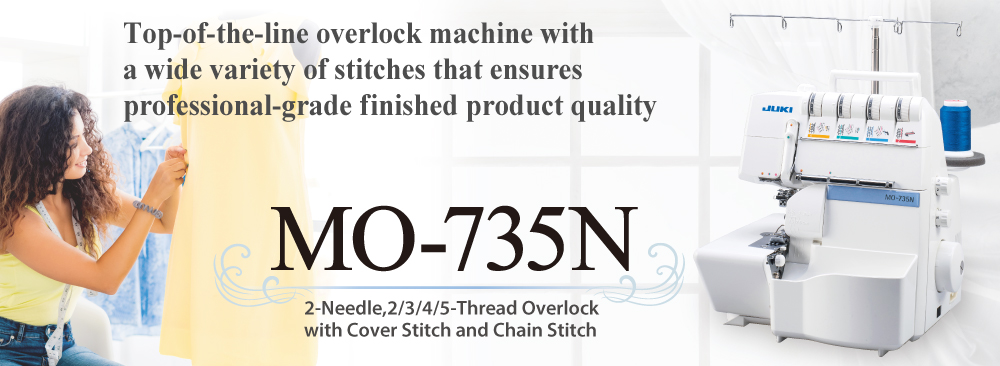 Juki MO-735 5-Thread Serger & Cover Hem