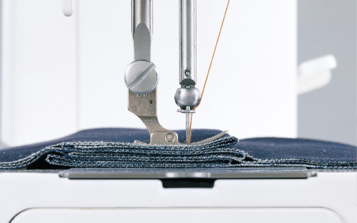 Heavy-Weight Materials are sewn with Ease
