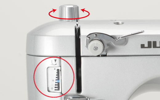 Presser Foot Pressure Adjustment