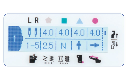 Informations LCD-skärm