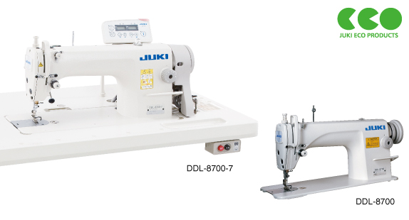 Juki Ddl-8700 High-Speed Single Needle Straight Lockstitch Industrial Sewing Machine with Table and Servo Motor