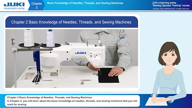 Chapter 2: Basic Knowledge of Needles, Threads, and Sewing Machines