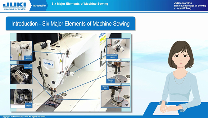 Preface:  Six Major Elements of Machine Sewing