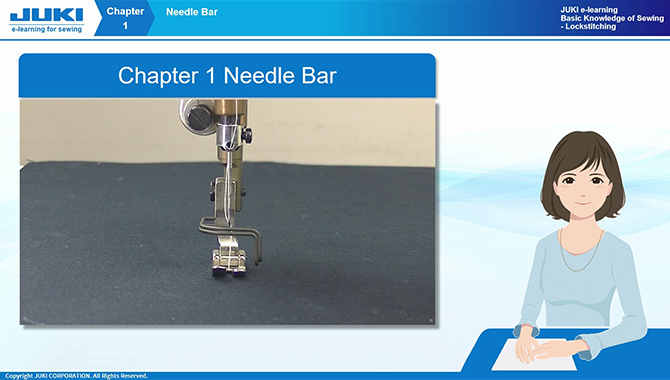 Chapter 1：Needle bar