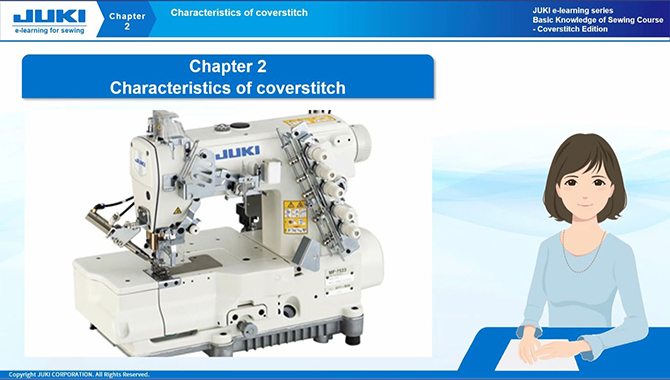 Chapter 2 :Characteristics of coverstitch