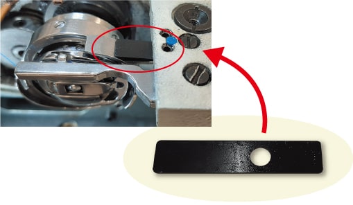Counter knife reinforcing plate for heavy weight