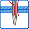 図　針を戻すと。。。