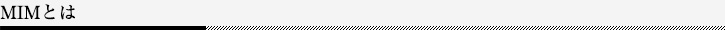 MIMとは